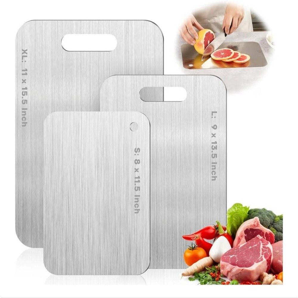 Katuchef Titanium Cutting Boards 3 Piece Set